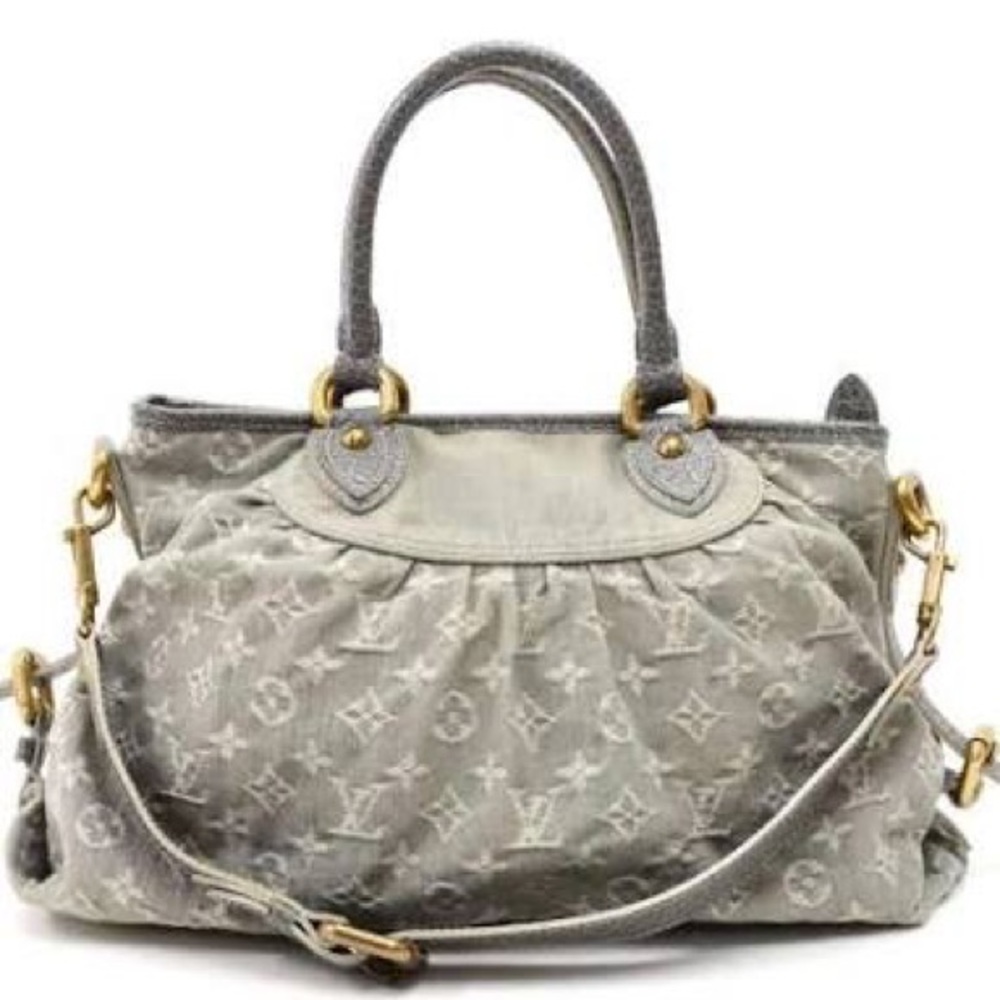 Louis Vuitton Neo Cabby mm Mono Denim Shoulder Bag